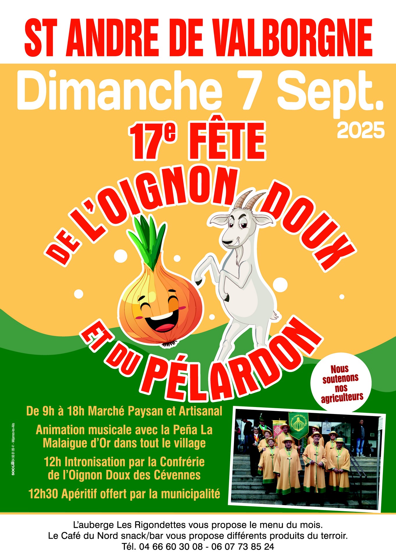Fete de l'oignon doux et du pélardon 2025