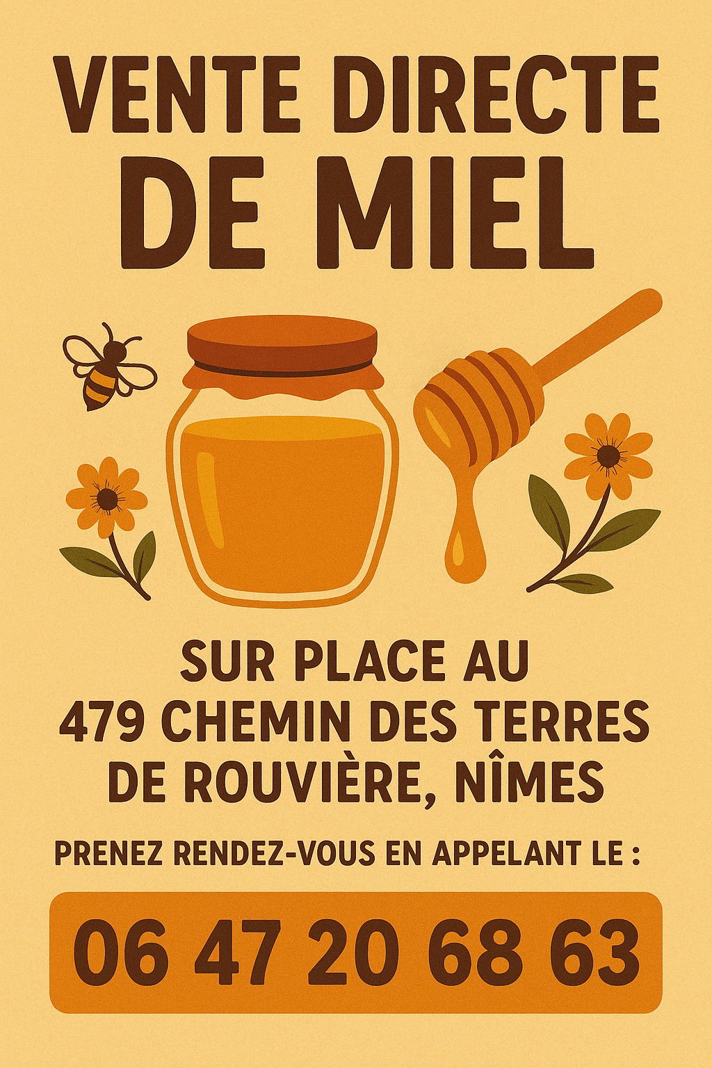 Affiche Vente