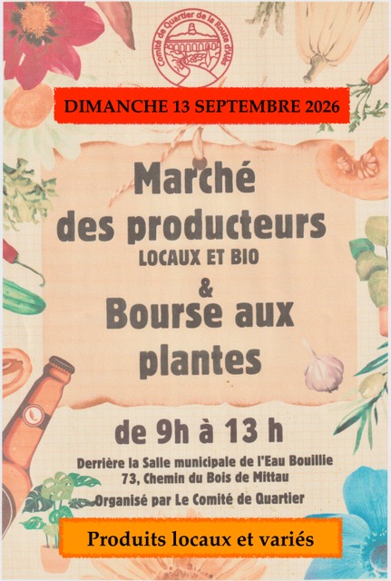 AFFICHE MARCHE DU 13EPT 2026